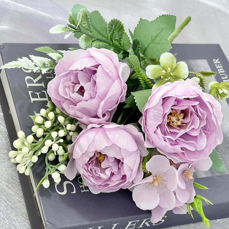 Artificial Dreamy Begonia Peony