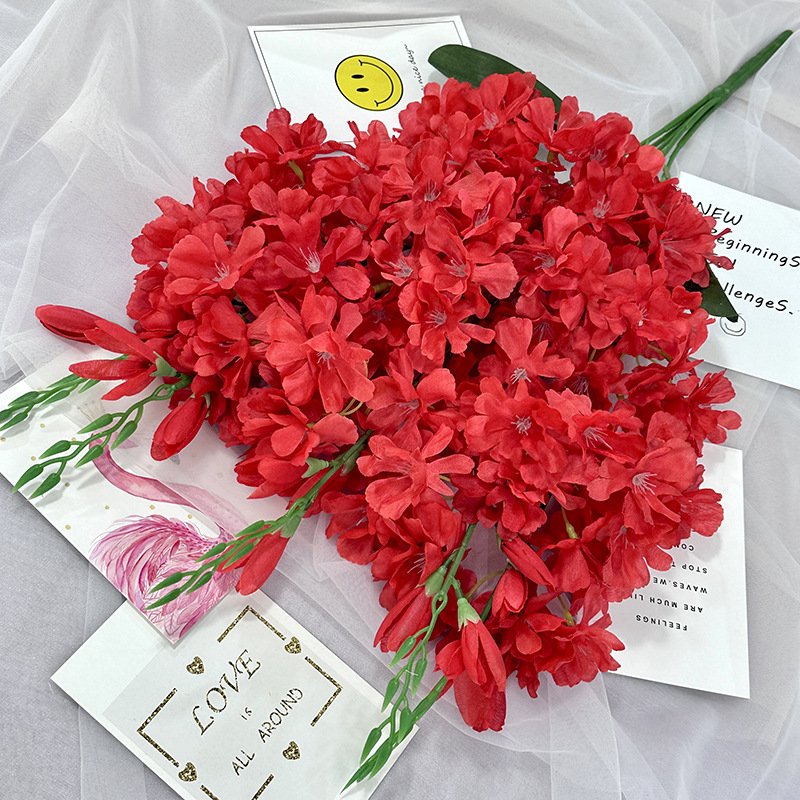 Large 5-pronged Waterfall Cherry Blossom A